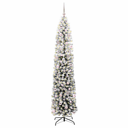 Albero di Natale artificiale con 300 LED Verde 240 cm