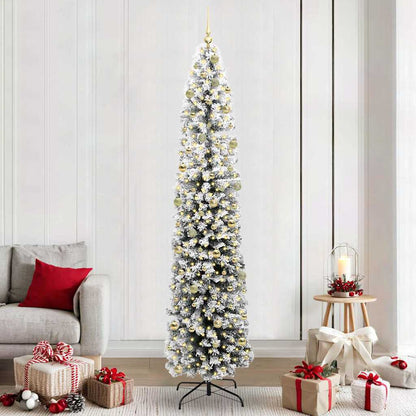 Albero di Natale artificiale con 300 LED Verde 240 cm