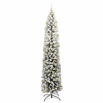 Albero di Natale artificiale con 300 LED Verde 240 cm