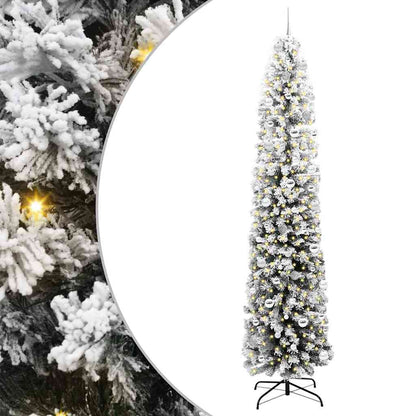 Albero di Natale artificiale con 300 LED Verde 240 cm