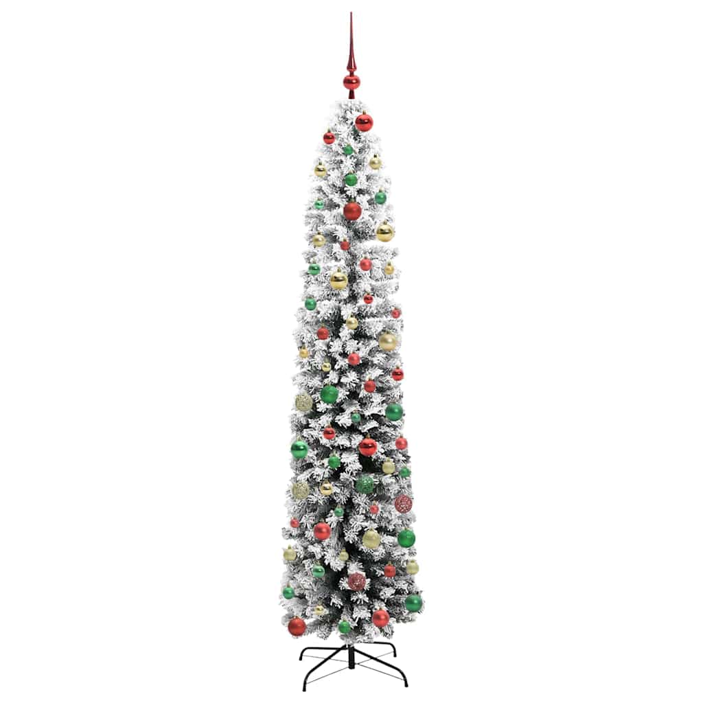 Albero di Natale artificiale con 300 LED Verde 240 cm