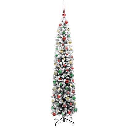 Albero di Natale artificiale con 300 LED Verde 240 cm