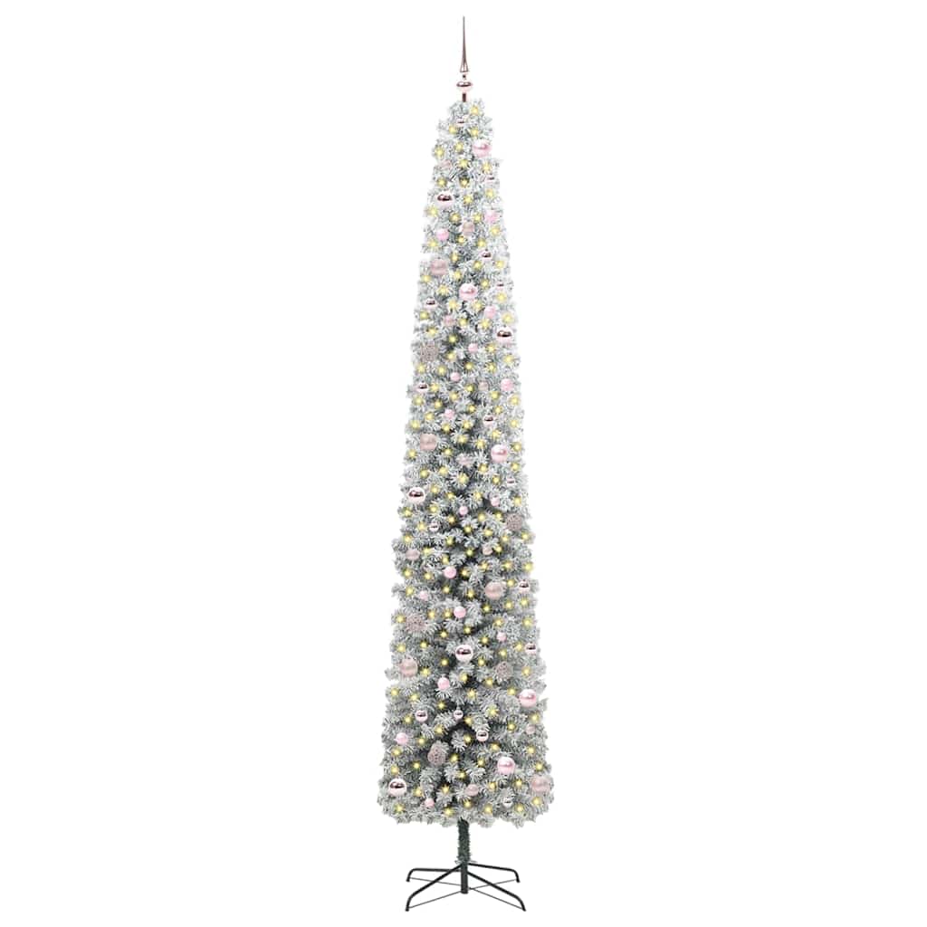 Albero di Natale artificiale con 300 LED Verde 270 cm