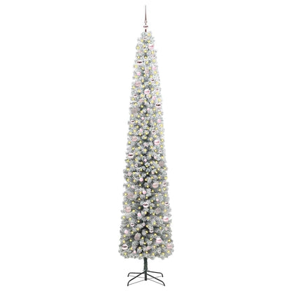 Albero di Natale artificiale con 300 LED Verde 270 cm