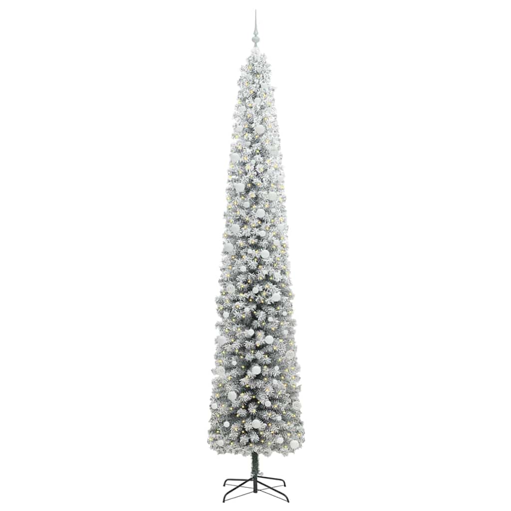 Albero di Natale artificiale con 300 LED Verde 270 cm