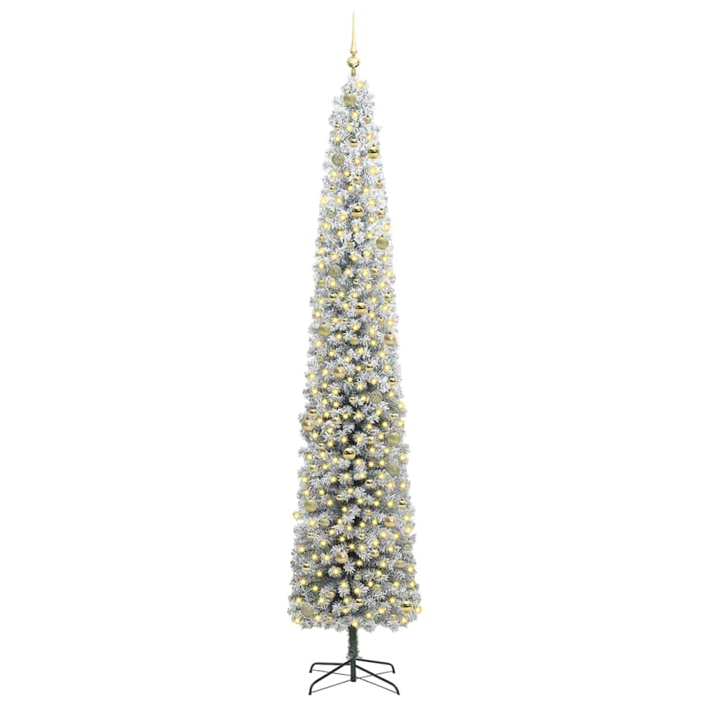 Albero di Natale artificiale con 300 LED Verde 270 cm