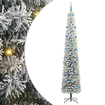 Albero di Natale artificiale con 300 LED Verde 270 cm