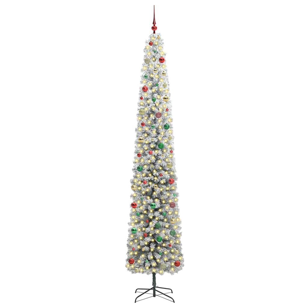 Albero di Natale artificiale con 300 LED Verde 270 cm