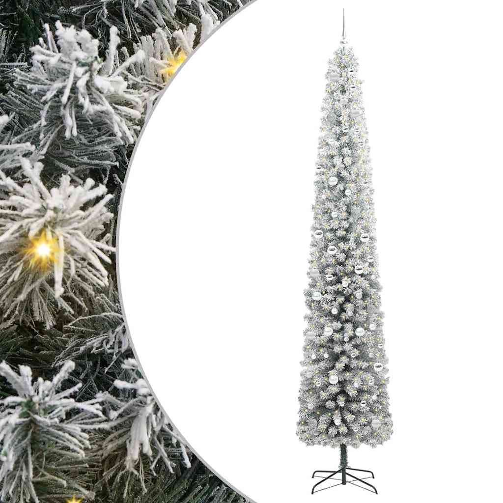 Albero di Natale artificiale con 300 LED Verde 300 cm