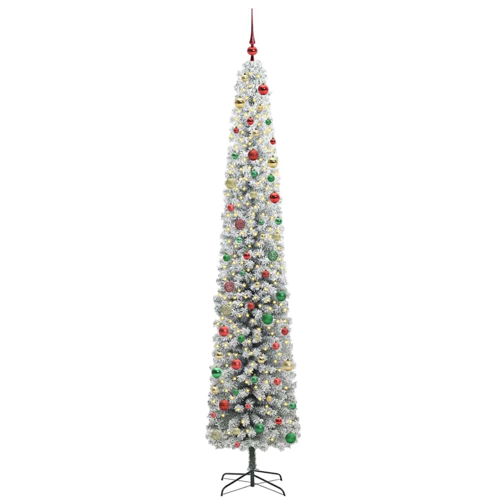 Albero di Natale artificiale con 300 LED Verde 300 cm