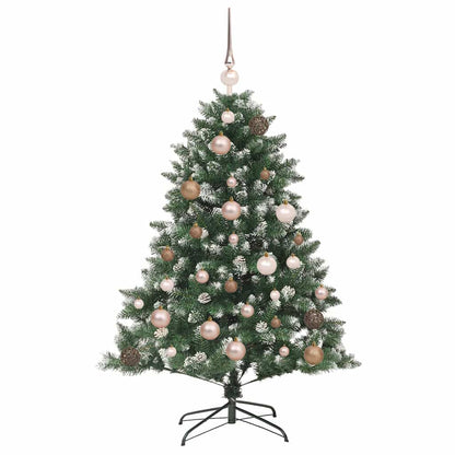 Albero di Natale artificiale con 150 LED Verde 85 x 85 x 120 cm