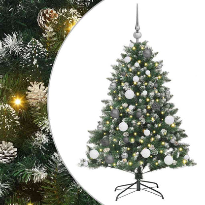 Albero di Natale artificiale con 150 LED Verde 85 x 85 x 120 cm