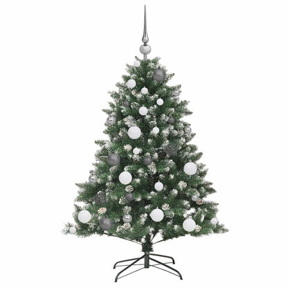 Albero di Natale artificiale con 150 LED Verde 85 x 85 x 120 cm