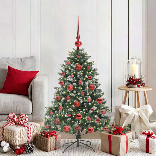 Albero di Natale artificiale con 150 LED Verde 85 x 85 x 120 cm