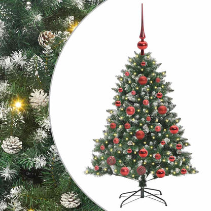 Albero di Natale artificiale con 150 LED Verde 85 x 85 x 120 cm