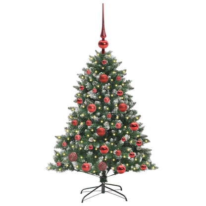 Albero di Natale artificiale con 150 LED Verde 85 x 85 x 120 cm