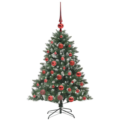 Albero di Natale artificiale con 150 LED Verde 85 x 85 x 120 cm