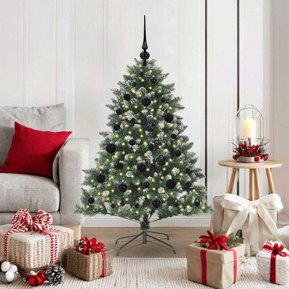 Albero di Natale artificiale con 150 LED Verde 85 x 85 x 120 cm
