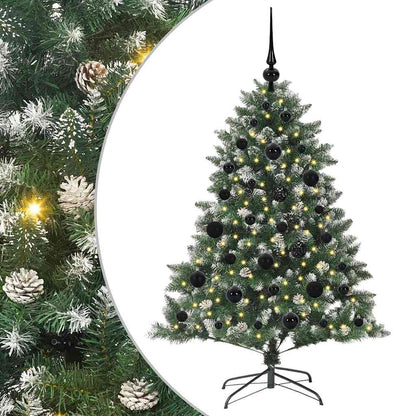 Albero di Natale artificiale con 150 LED Verde 85 x 85 x 120 cm