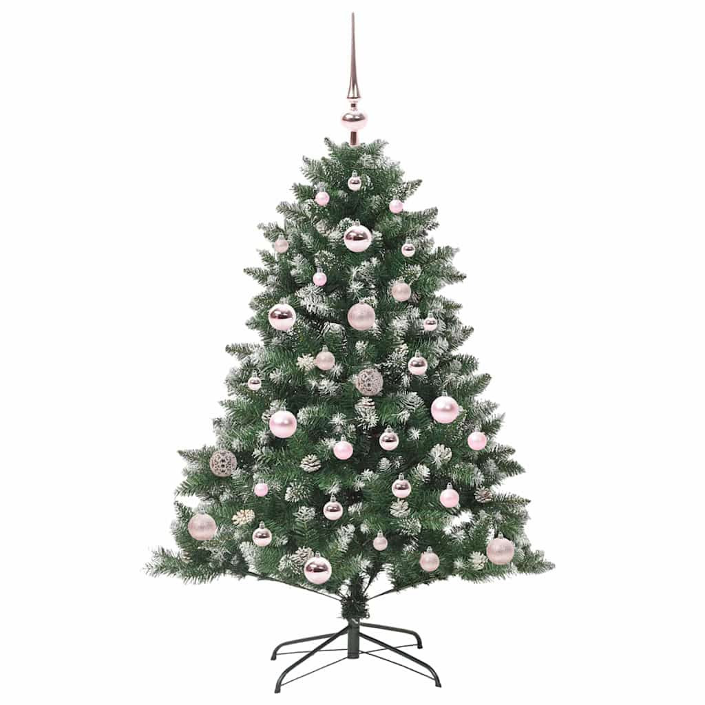 Albero di Natale artificiale con 150 LED Verde 85 x 85 x 120 cm