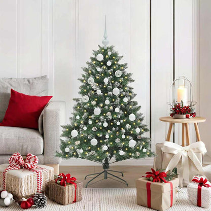 Albero di Natale artificiale con 150 LED Verde 85 x 85 x 120 cm