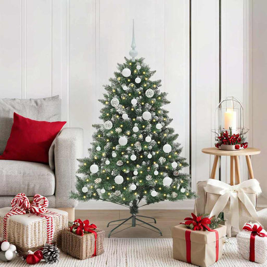 Albero di Natale artificiale con 150 LED Verde 85 x 85 x 120 cm