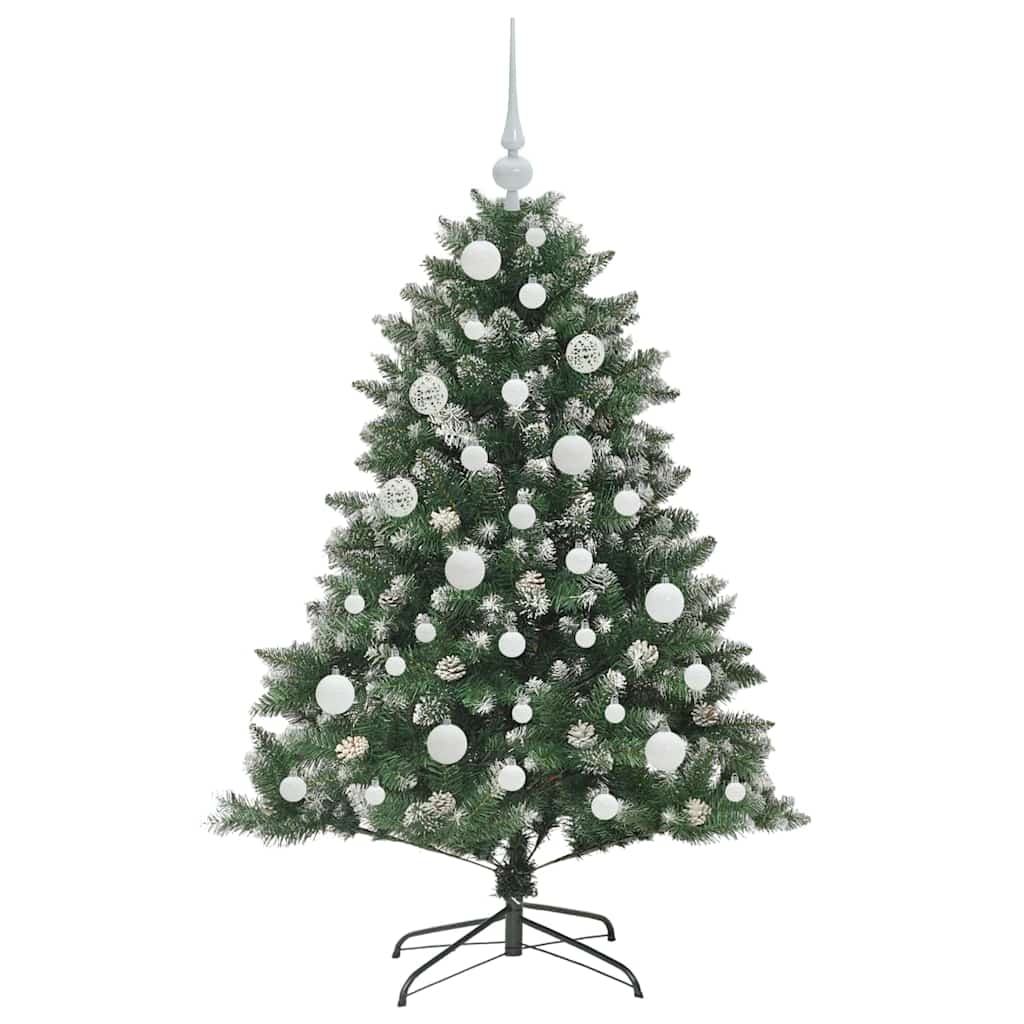 Albero di Natale artificiale con 150 LED Verde 85 x 85 x 120 cm