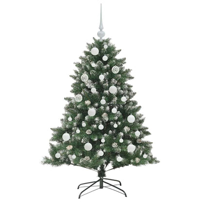 Albero di Natale artificiale con 150 LED Verde 85 x 85 x 120 cm