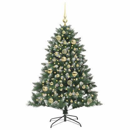 Albero di Natale artificiale con 150 LED Verde 85 x 85 x 120 cm