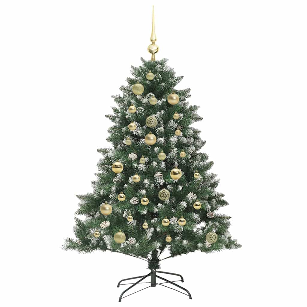 Albero di Natale artificiale con 150 LED Verde 85 x 85 x 120 cm