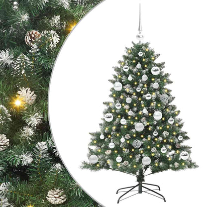 Albero di Natale artificiale con 150 LED Verde 85 x 85 x 120 cm