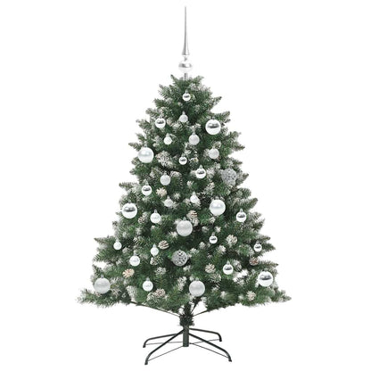 Albero di Natale artificiale con 150 LED Verde 85 x 85 x 120 cm