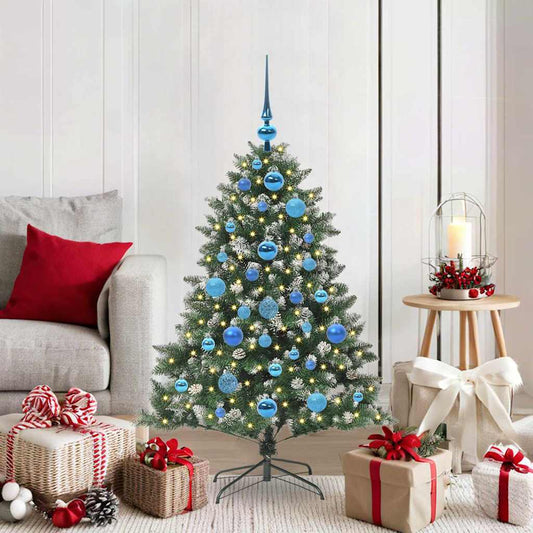 Albero di Natale artificiale con 150 LED Verde 85 x 85 x 120 cm