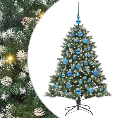 Albero di Natale artificiale con 150 LED Verde 85 x 85 x 120 cm