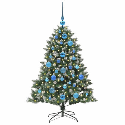 Albero di Natale artificiale con 150 LED Verde 85 x 85 x 120 cm