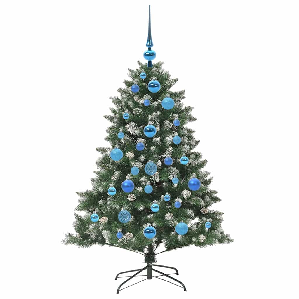 Albero di Natale artificiale con 150 LED Verde 85 x 85 x 120 cm