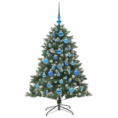 Albero di Natale artificiale con 150 LED Verde 85 x 85 x 120 cm