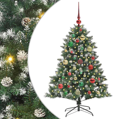 Albero di Natale artificiale con 150 LED Verde 85 x 85 x 120 cm
