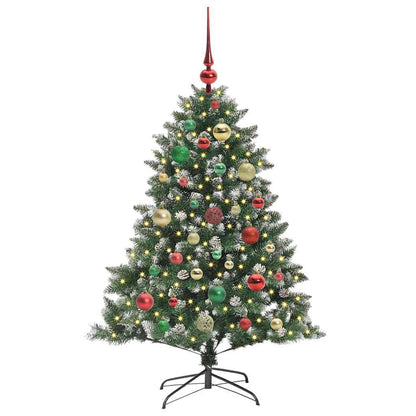 Albero di Natale artificiale con 150 LED Verde 85 x 85 x 120 cm