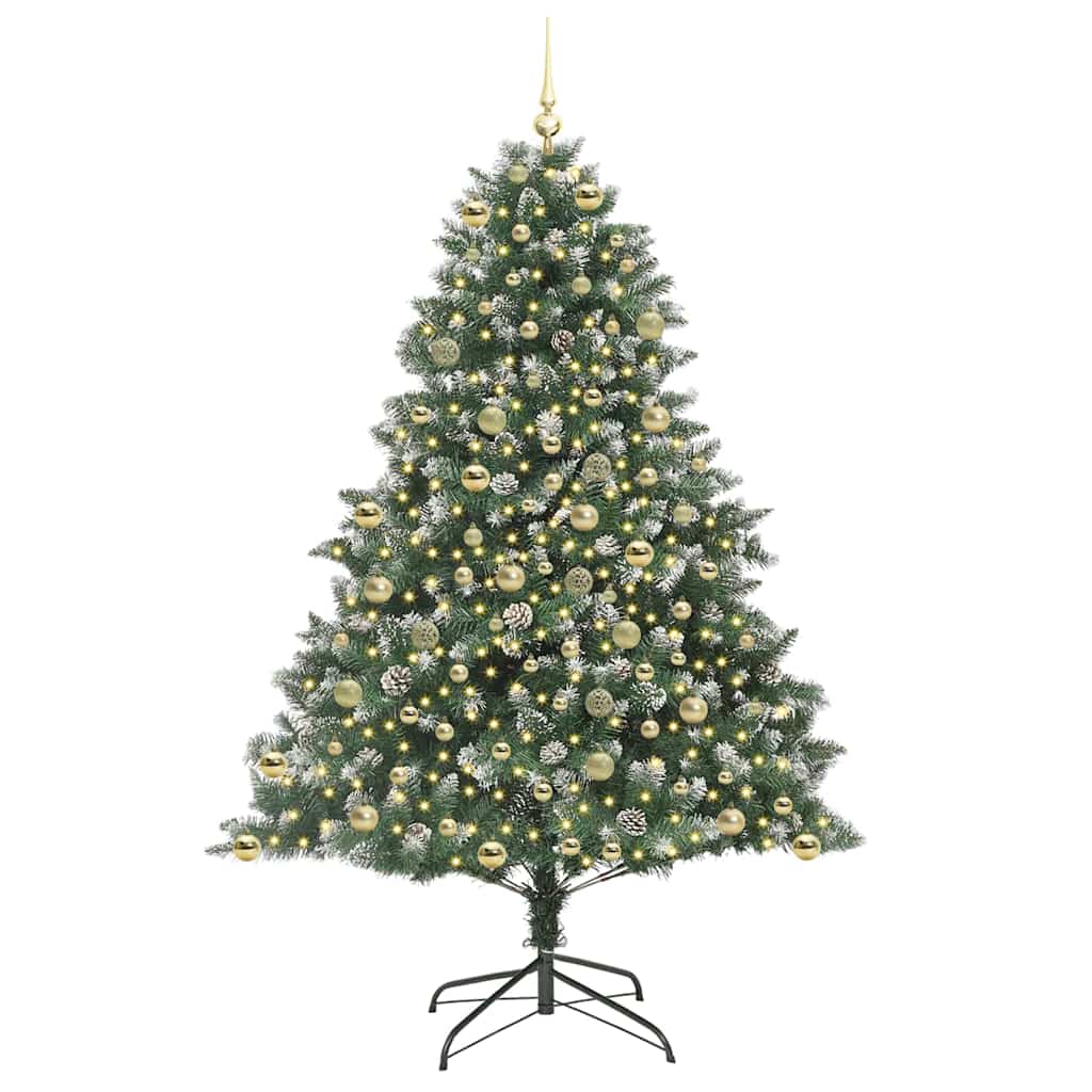 Albero di Natale artificiale Verde 140 x 140 x 210 cm