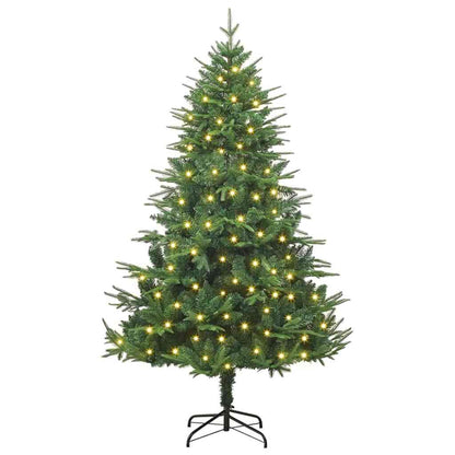 Albero di Natale artificiale con luci integrate Verde 180 cm