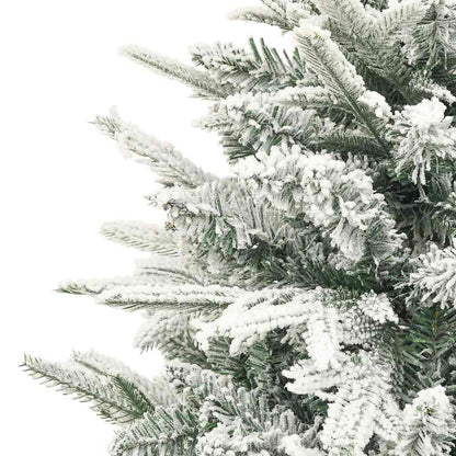 Albero di Natale artificiale preilluminato con set di palline
