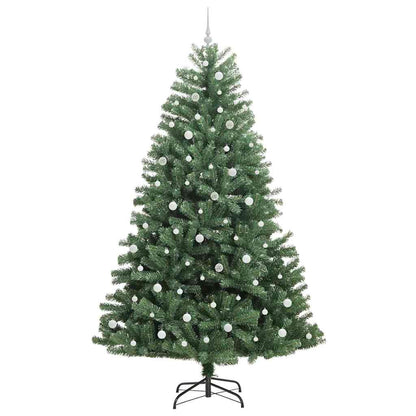 Albero di Natale Artificiale con Rami Pieghevoli Verde 240 cm
