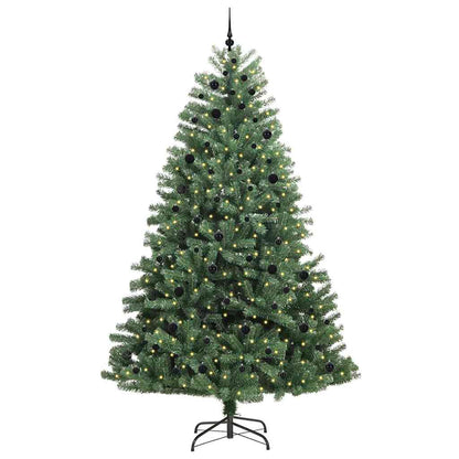 Albero di Natale Artificiale con Rami Pieghevoli Verde 270 cm
