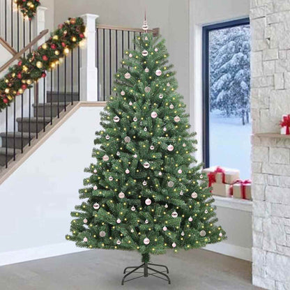 Albero di Natale Artificiale con Rami Pieghevoli Verde 270 cm