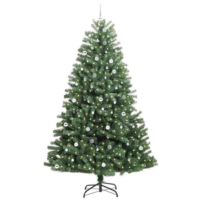 Albero di Natale Artificiale con Rami Pieghevoli Verde 270 cm