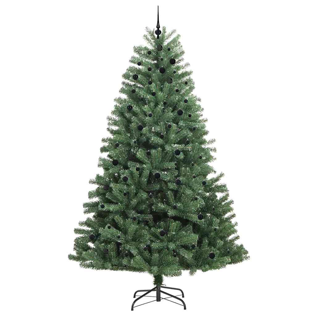 Albero di Natale Artificiale con Rami Pieghevoli Verde 300 cm
