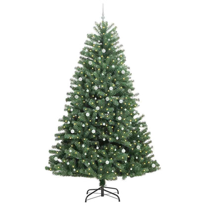 Albero di Natale Artificiale con Rami Pieghevoli Verde 300 cm