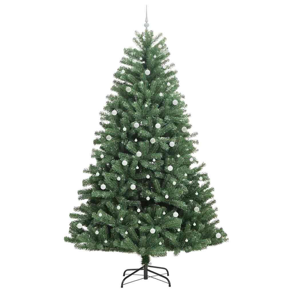 Albero di Natale Artificiale con Rami Pieghevoli Verde 300 cm