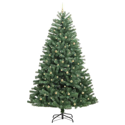 Albero di Natale Artificiale con Rami Pieghevoli Verde 300 cm